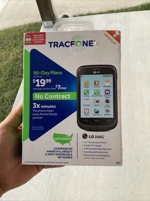 LG 306G - Black (TracFone) Cellular Phone - Image 1 of 4