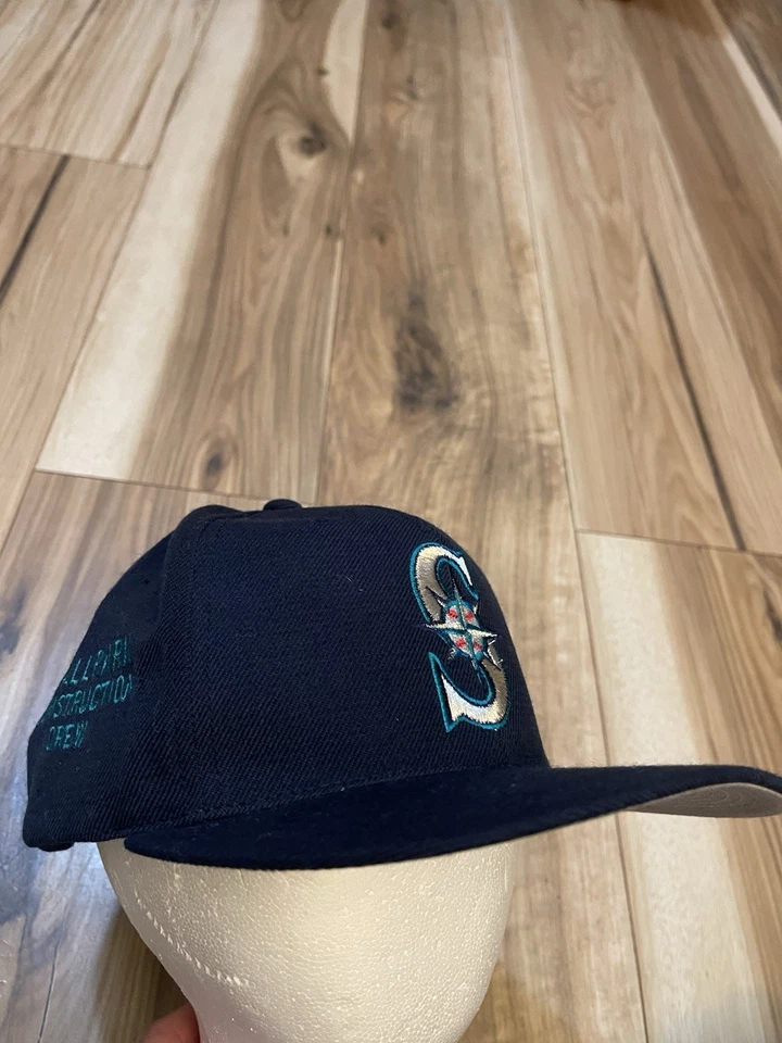 De colección Seattle Mariners MLB Béisbol Lana Deportes Especialidades SnapBack Sombrero Años 90 Foto 1 de 4