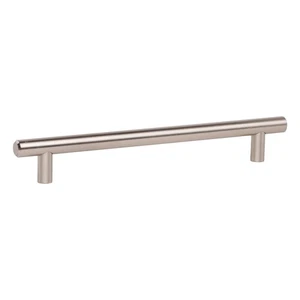 Bar Pull einzigartige Optionen 7-9/16" (192 mm) Mitte zu Mitte Griff, Satin Nickel - Bild 1 von 5