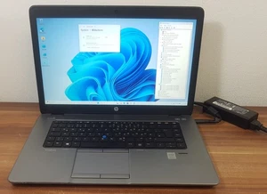 HP Elitebook 850 i5 2,9GHz 16GB 512GB SSD FHD 1920x1080 Bluetooth Webcam Win11 - Bild 1 von 9