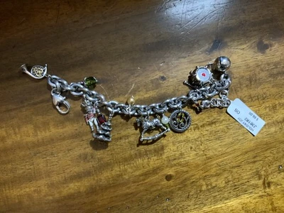 Brazalete Cascanueces Brighton Vintage Holiday Joy 8.5′′, Caballo Mecedor Nuevo con Etiquetas Foto 1 de 4