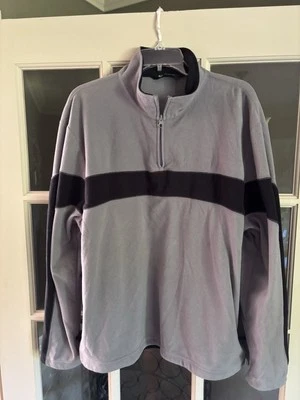 Vellón Tek GearGrey y Negro Cuarto Cremallera Talla XL. Excelente estado. Foto 1 de 4