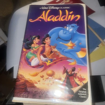 Aladdin 1993 VHS BLACK DIAMOND EDITION Disney Classic Extremely Rare !!!! - Image 1 of 4
