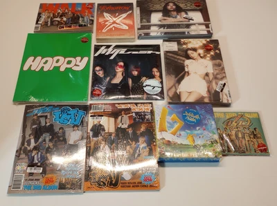 Lot Of 10 K-Pop Albums CDs Mixed Artist NCT Seventeen New Sealed Foto 1 de 4