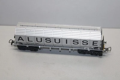 Liliput 4-Achser Aluminiumtransportwagen Alusuisse Spur H0 #L967 - Bild 1 von 3