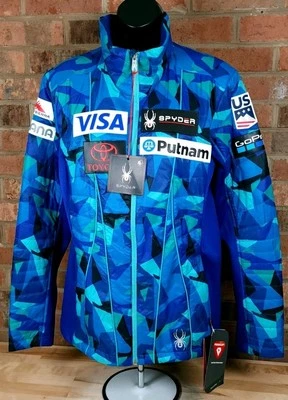 Chaqueta Primaloft US Ski Team 2018 Spyder para mujer grande aislante Glissade Foto 1 de 4