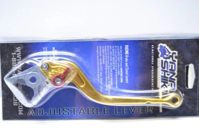 Yana Shiki TXRG17, 652314 Gold Long 6 Position Adjustable Brake Lever NOS - Изображение 1 из 3