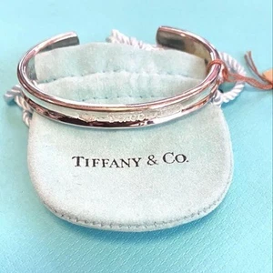 Tiffany Co. 1837 Cufflink Bangle - Picture 1 of 7