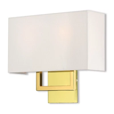 Livex Lighting 50990-02 Pierson Wall Sconce Polished Brass - Image 1 of 4