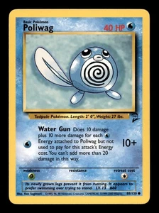 Poliwag 88/130 Pokemon Base Set 2 Common - Picture 1 of 2