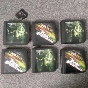 x6 Vintage Cd Dvd Storage Wallet Case Sleeve Retro Fast And Furious Vanhelsing - Photo 1/13
