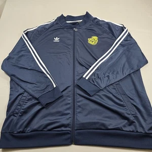 ULTRA RARE 2011 ADIDAS COLLEGE VAULT MICHIGAN WOLVERINES JACKET MEN'S SIZE 4XL!! - Picture 1 of 13