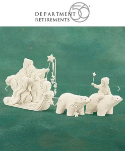 Dept 56 Snowbabies Jack Frost A Sleigh Ride Through the Stars RARE  - Picture 1 of 1