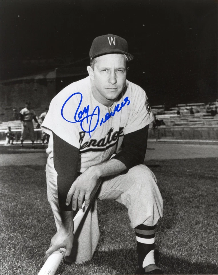 Roy Sievers signed 8x10 photo Washington Senators autograph - Image 1 of 1