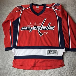 NHL Washington Capitals Red Official Licensed Jersey Mens Size Extra Small - Picture 1 of 11