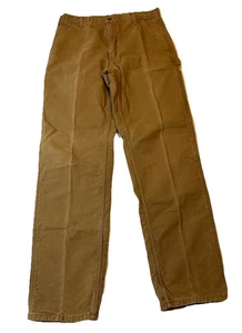Carhartt Carpenter Latzhose Passform gefüttert Arbeit Herren Hose Gr. 36X36 KOSTENLOSER VERSAND - Bild 1 von 5