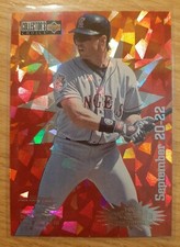 1996 COLLECTOR'S CHOICE YOU CRASH THE GAME JIM EDMONDS #7C CALIFORNIA ANGELS