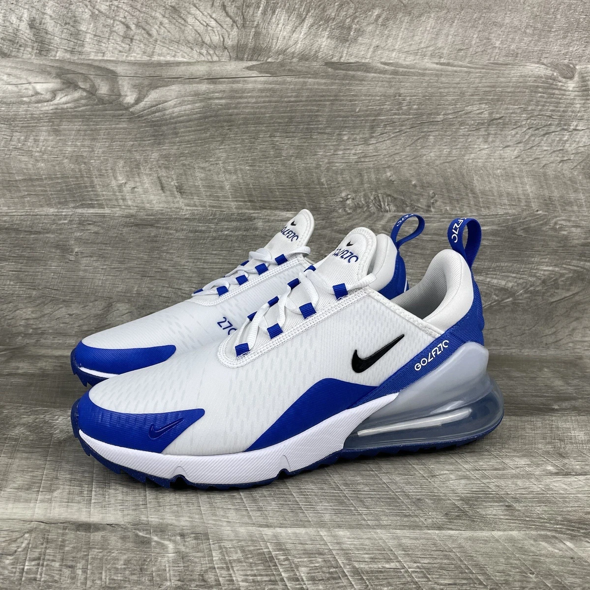 Nike Air Max 270 Golf Athletic Shoes for Men for Sale