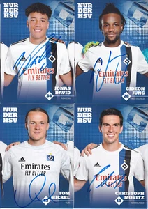 HSV - Saison 2019/20, 7 Autogrammkarten mit Originalunterschrift! - Picture 1 of 2