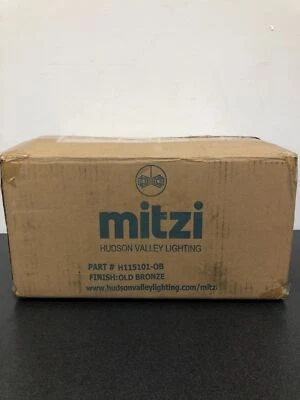 Mitzi Kai Single Light 10-1/4 High LED Wall Sconce with Metal Shade - Old Bronze - Image 1 of 2