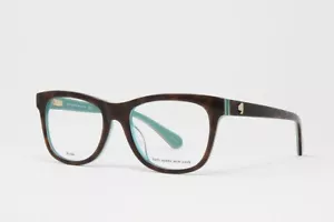 Kate Spade Brille Damen quadratisch Schakalyn 086 dunkel Havanna 50 mm NEU! - Bild 1 von 5