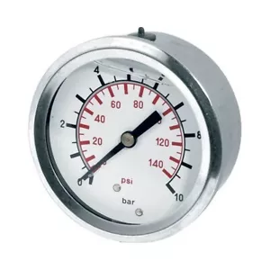 Wika Hochdruckmessgerät Wasserpumpe Waschmaschine Glycerin gefüllt 0-250 bar hinten - Bild 1 von 1