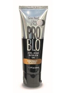Problo Oral Pleasure Gel 1.5oz Coconut & GIFT - Picture 1 of 2