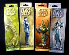 Mage Knight Rebellion Set of 4 Booster Packs New 2001 Sealed Wizkids Amricons