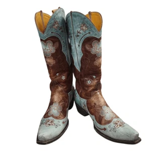 Old Gringo Bonnie Embroidered Snip Toe Womens Boots Sz 8.5B - Picture 1 of 12