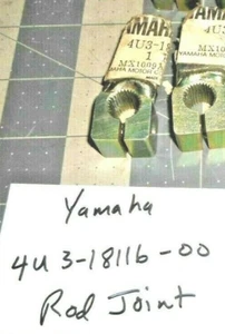 YAMAHA YT125 4U3-18116 SHIFT ROD JOINT NOS 1 QUANTITY VINTAGE OEM FREE SHIPPING - Picture 1 of 1