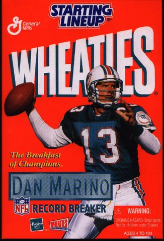 STARTING LINEUP - DAN MARINO of the MIAMI DOLPHINS - VARIOUS YEARS - NEW Cover