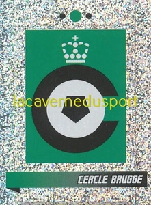 034 BADGE ECUSSON FOIL CERCLE BRUGGE STICKER PANINI FOOTBALL BELGIQUE 2010 2011 - Foto 1 di 1