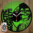 Horloge vinyle DEL singes arctiques DEL art mural décoration horloge cadeau original 2926