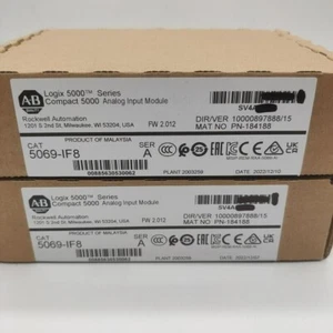 New Factory Sealed AB 5069-IF8 / A Compact 5000 Analog Input Module 5069-IF8. - Picture 1 of 7