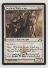 2013 Magic: The Gathering - Gatecrash Knight of Obligation #18 1u6