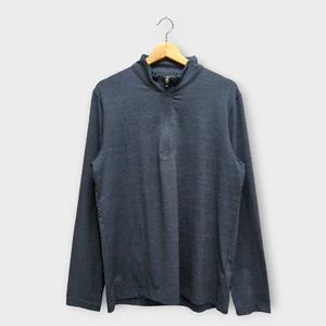 TRAVIS MATHEW Men's Havasu 2.0 Quarter Zip Golf Pullover (Black) - Medium - Picture 1 of 2