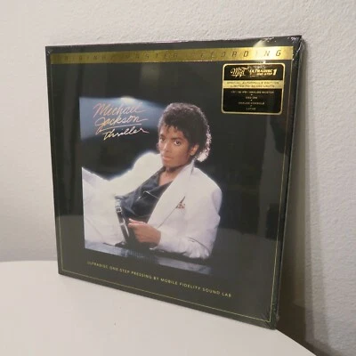 Michael Jackson Thriller MFSL MOFI 33RPM One Step Vinyl No. 6643 LP 80s Classic - Image 1 of 4