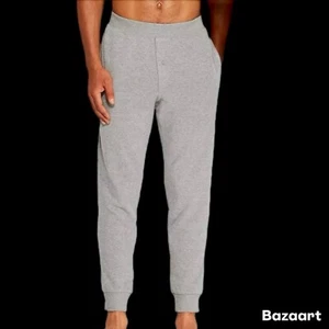 New SZ xl Gray Jogger Elastic Waist Drawstring with Pockets pants by goodfellow - Picture 1 of 3