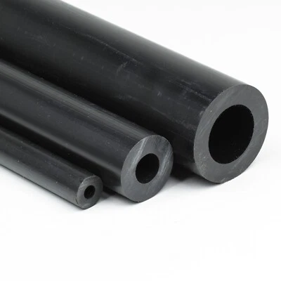 Asta cava POM Ø 50x10mm nera lunghezza 50/30 tubo a scelta POM-C tondo plastica - Immagine 1 di 4