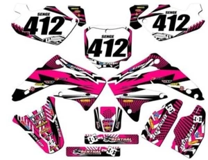 2003-2013 CR 85 MAYHEM Pink Senge Graphics Kit Compatible with Honda - Picture 1 of 10