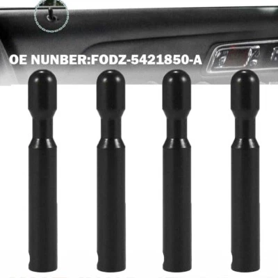 4XCar door Lock Pull Knob FODZ-5421850-A for Ford F-150 Explorer Taurus Mercury - Image 1 of 4