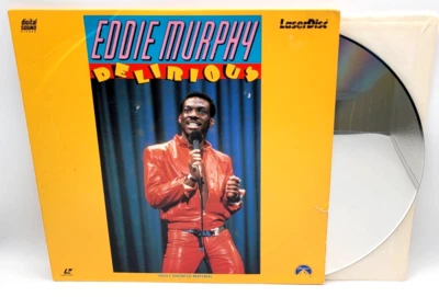 EDDIE MURPHY DELIRIOUS Laserdisc LD MOVIE COMEDY — 第 1/2 张图片