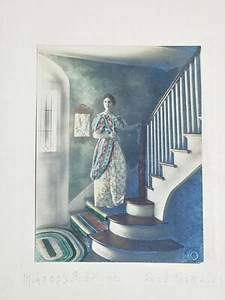 Oddities Picture Fred Thompson Art Company Portland Maine Vintage - Picture 1 of 7