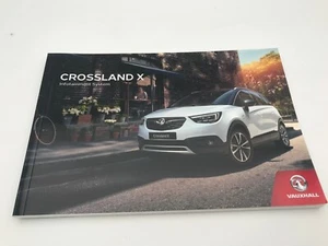 VAUXHALL CROSSLAND X MANUAL INFOTAINMENT BOOK HANDBOOK GENUINE - Picture 1 of 1