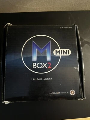 DigiDesign M Box2 Mini --USB Computer Audio Recording Interface Mixer Console - Image 1 of 4