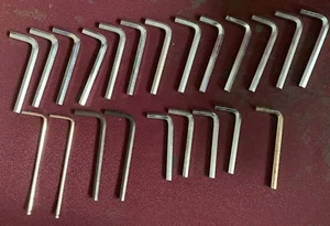 Assorted lot of Allen Keys 22 In Total - Picture 1 of 1