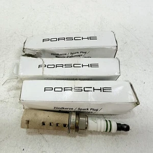 4-Pieces Bosch FGR5NQE04 Spark Plugs For Porsche 911 Boxster Cayenne 99917015190 - Picture 1 of 7