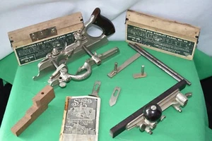 Vintage Stanley Tools One 45 Planer W/ Box And Instructions - Picture 1 of 14