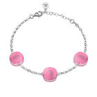 925 Silver Pink Gemma Morellato Jewelry Bracelet SAKK65