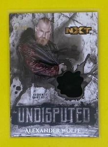 Alexander Wolfe WWE Topps Undisputed 2018 Relic Numbered /99 Wrestling Card - Picture 1 of 1